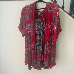 BILA swim dress and coverup M/L